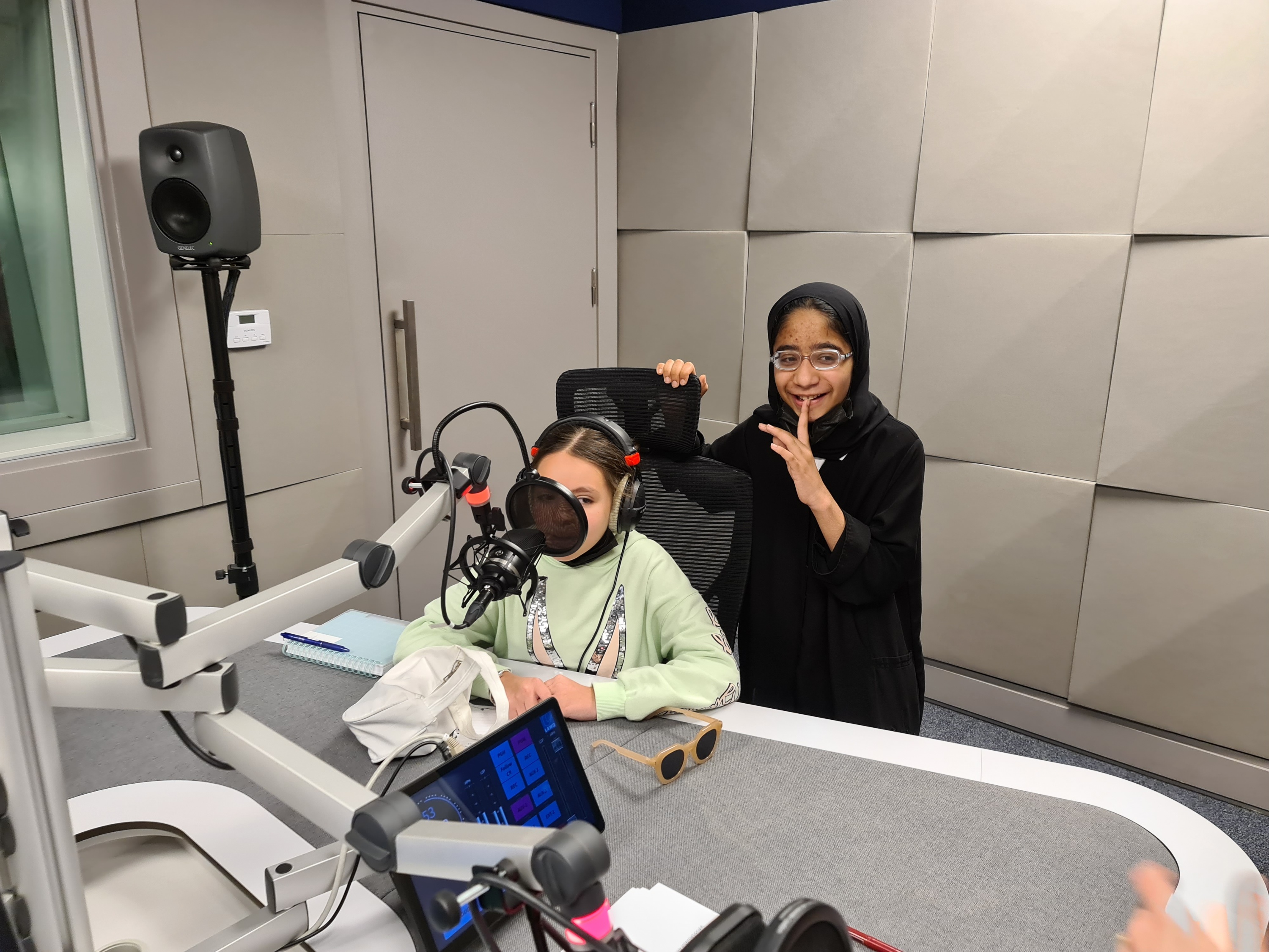 Visite à Oryx FM