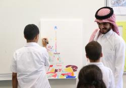 Atelier de l'artiste Ahmed AL MAADHEED