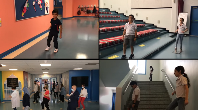 Jerusalema dance challenge au lycée franco-qatarien Voltaire
