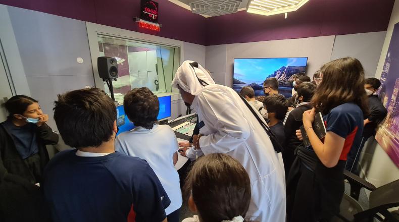 Visite à Oryx FM